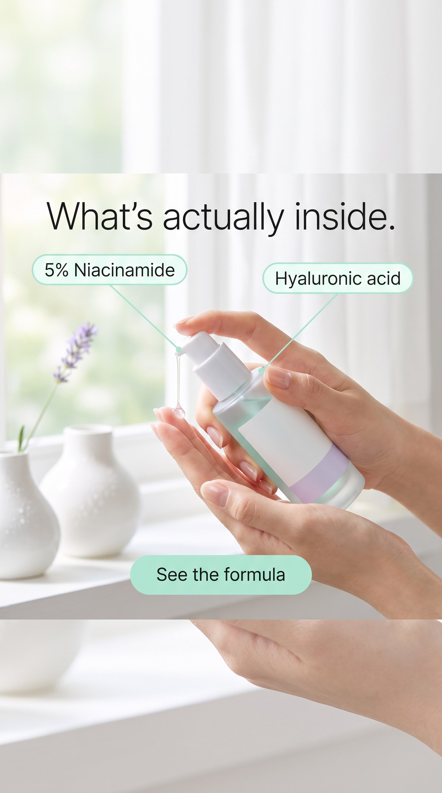 Story skincare ad, 9:16